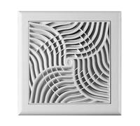 Cubierta Moderna Rejilla Ventilación Pared Diseño Con Red Obturador 150x150mm