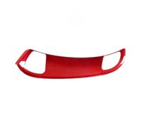 Cubierta moldura interior Compatible Con Chevrolet Para Corvette C7 2014 2015 2016 2017 2018 2019 Lado Pasajero Marco Salida De Aire Accesorio De Modificación(Red)
