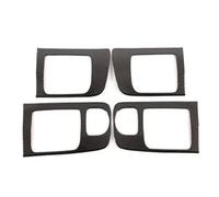 Cubierta Moldura Para Toyota Para Tundra 2014-2021 Interruptor Elevación Ventana Tablero Embellecedor Panel Navegación Cubierta Marco ABS Molduras Interiores