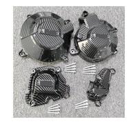 Cubierta Motor Estator Cubierta Protectora De Motor De Fibra De Carbono para MT-09 SP FZ-09 Tracer Scrambler XSR900 2021-2025 Accesorios para Motocicleta