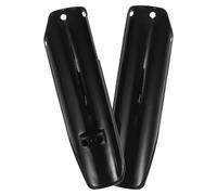 Cubierta Negro del Amortiguador Delantero de Motocicleta 1 Par
