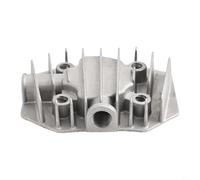Cubierta neumática de la culata del compresor de aire con el reemplazo de aluminio de las colocaciones del metal para la resistencia de alta temperatura y presión