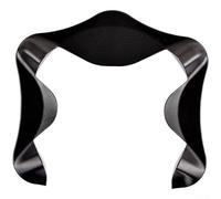 Cubierta neumática plateada para manivela R7000 R7100 | Construcción de aleación, sello antipolvo hermético, se adapta a R7000/R7100, elegante acabado negro, incluye 4 tornillos