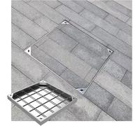 Cubierta oculta de lujo, tapa plana duradera para boca de acceso al aire libre, cubierta decorativa para tanque séptico para patio/jardín, diseño resistente a la intemperie, mayor seguridad