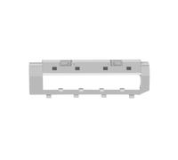 Cubierta original del cepillo principal, Compatible con Roborock Q Revo/Qrevo MaxV/Qrevo S/Q Revo Pro/QV 35A, piezas de repuesto de Robot aspirador Accesorios(White)