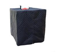 Cubierta Oxford 210D diseñada para cubos IBC de 1000 L, protección para tanque de agua, escudo resistente al invierno que evita el polvo y los desechos