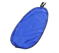 Cubierta Oxford 300D para cabina de kayak con cordón elástico, protector de escotilla EVA impermeable, para barco de pesca en canoa, accesorio de almacenamiento resistente a los rayos UV, azul (M)