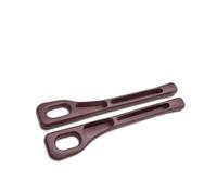 Cubierta Panel Consola 2 uds apto para RAV4 RAV 4 XA40 2013-2017 2018 tira embellecedora de sellado de relleno anticaída para espacio lateral de asiento de coche Panel Mandos Consola Central(Brown)