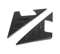 Cubierta panel engranajes Para BMW Serie 3 G20 2020-2024 ABS Fibra Carbono Espejo Retrovisor Para Coche Alerón Triangular Moldura Cubierta Marco Pegatinas(Carbon Fiber)