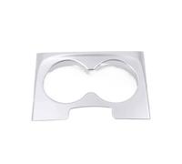Cubierta Panel Engranajes Para Citroen Para C5 Para Aircross Para Híbrido 2017-2021 Para Posavasos Embellecedor Guarnición Accesorios Carbono Para Coche Productos Interiores Cubierta Panelajuste(Silve