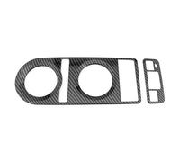 Cubierta panel engranajes Para Genesis GV70 Moldura Interior Consola Central Cubierta Cambio Marchas Control Central Cubiertas Paneles Corativos 2 Uds Mara Carbono(Carbon Fiber)