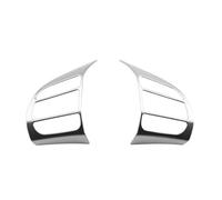 Cubierta panel engranajes Para Hyundai para Kona Encino Kauai 2017 2018 2019 2020 2 uds ABS protector para volante coche marco embellecedor adhesivo SUV accesorios