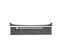 Cubierta Panel Engranajes Para Maserati Para Ghibli 2014-2015 Coche Fibra Carbono Suave Para Estilo Control Central Panel CD Etiqueta Accesorios Protección Interior Coche Cubierta Panelajuste(Style A)