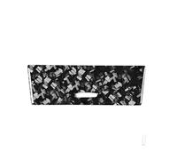 Cubierta panel moldura marco moldura Embellecedor Adhesivo Decorativo Panel Almacenamiento Engranajes Interior De Coche Fibra De Carbono Para Serie 6 M6 E63 E64 2004-2010