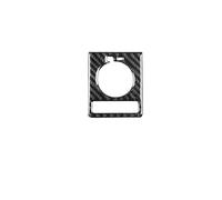 Cubierta panel moldura marco moldura Embellecedor De Fibra De Carbono Para Panel De Almacenamiento De Engranajes Interior De Coche Pegatina Decorativa Para Durango 2011-2013