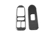 Cubierta panel moldura marco moldura Embellecedor De Fibra De Carbono Para Reposabrazos De Puerta Y Ventana De Integra 1994-2001 Accesorios Para Interior De Coche Pegatinas Decorativas.