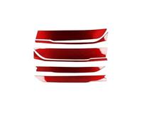 Cubierta panel moldura marco moldura Embellecedor Fibra Carbono Panel Alerón Trasero Maletero Decorativa Accesorios Exteriores Coche Pegatinas Decorativas Para Challenger 2015-2022