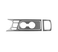 Cubierta PanelInterior Automóvil Cubierta Decorativa Para Portavasos Agua Consola Central 3 Piezas, Pegatinas Embellecedoras Para Toyota Para Yaris Para CROSS 2021 2022 RHD(Carbon Fiber Pattern)