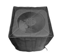 Cubierta Para Aire Acondicionado: Protección De La Unidad Exterior, Protección Contra La Intemperie | Tela Oxford De Malla Transpirable Protector Impermeable Contra La Lluvia Viento Polvo Nieve Sol, S