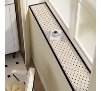 Cubierta para alféizar de ventana, protector de repisa de ventana, superficie antideslizante de doble cara, cubre imperfecciones, protector de alféizar de ventana(B,7.9 * 39.4in)