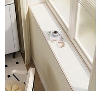 Cubierta para alféizar de ventana, protector de repisa de ventana, superficie antideslizante de doble cara, cubre imperfecciones, protector de alféizar de ventana(H,6 * 78.7in)