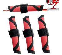 Cubierta para anzuelos de pesca, 4 protectores de señuelos de pesca, protección de cebo resistente a pinchazos, accesorio de pesca resistente y seguro para el alma, rojo, ver descripción, Ver