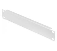 Cubierta para armario 10", 1U, 45 x 255 x 10 mm, gris