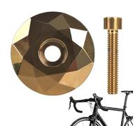 Cubierta para Auriculares, práctica Cubierta para Cuenco de Bicicleta, Tornillo de Perno de vástago de Bicicleta confiable, prácticas de Cuenco de vástago de Bicicleta adecuadas