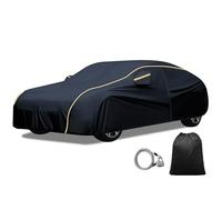 Cubierta para Auto para Lamborghini Gallardo Spyder 2006-2013 con Cerradura de combinación de Alambre antirrobo丨Funda para Exteriores Resistente al Polvo Lluvia Rasguño Impermeable(Black)