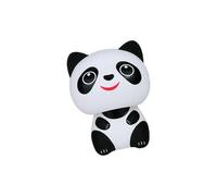 Cubierta para automóvil moldeada con forma de panda de bajo consumo, movimiento automático a través de panel fotovoltaico, poliestireno inmune a la decoloración permanente, presente artesanal, de de