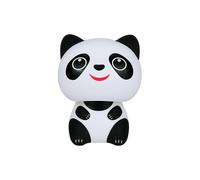 Cubierta para automóvil moldeada con forma de panda de bajo consumo, movimiento automático a través de panel fotovoltaico, poliestireno inmune a la decoloración permanente, presente artesanal, de de