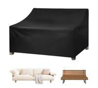 Cubierta para banco de jardín, 134 x 70 x 65/94 cm, cubierta para banco de jardín, tejido Oxford 420D, impermeable, resistente al viento, resistente a los rayos UV, cubierta protectora para muebles de