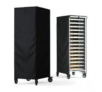 Cubierta para bandeja de panadería, cubierta de estantes de panadería, 12000 Pa, presión impermeable con aberturas de ventilación para cocina doméstica (23 x 28 x 32 pulgadas)