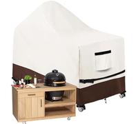 Cubierta para barbacoa resistente a la intemperie - 152 cm cubierta para barbacoa | cubierta de parrilla de gas 42D tela Oxford | para gas propano carbón vegetal mesa carro hoyo patio patio césped