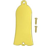 Cubierta para barra de guitarra estilo campana, 2 agujeros de metal con tornillos, ajuste en forma de campana para repuesto de piezas de guitarra estilo Les Paul LP SG (dorado)