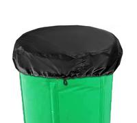Cubierta Para Barril De Lluvia - Protector De Barril Agua Tela Oxford 65x10 Cm | Cubierta Impermeable, Resistente A Los Rayos UV, Antipolvo Y Antisuciedad | Cubiertta Recolección Agua Lluvia Par