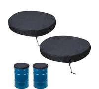 Cubierta para Barril Exterior de Agua | Tapa Antipolvo que Evita Hojas | Cubierta para Barril de Lluvia con 208 Litros | Para jardín, patio, césped y granja, jardín trasero, jardineros, dueños de casa