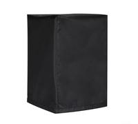 Cubierta para batidora de pie, impermeable, tela Oxford, protector contra el polvo con bolsillo para cabezal inclinable de 4,5 L, negro (420D)