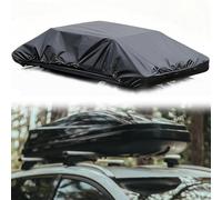 Cubierta para baúl de techo, impermeable, resistente al polvo y al sol, resistente al envejecimiento, cubierta para portaequipajes de coche con cuerda de tracción, protección de carga universal para