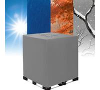 Cubierta para Bidón IBC, Resistente E Impermeable, Compatible Con Tanques De Agua De Jardín De 250/275/300/330/350/550 Galones, Con Bolsa De Almacenamiento