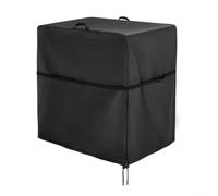 Cubierta para bomba de filtro de arena Intex con tela Oxford 420D con apertura de cremallera completa y parte inferior asegurada con cordón para mayor durabilidad al aire libre (55 x 50 x 62 cm)