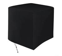 Cubierta para bomba de piscina de tela Oxford de 16.9 x 12.6 x 15.3 | Se adapta a Intex para Krystal Clear, bloquea los desechos de polvo, fácil de instalar, aspecto elegante negro