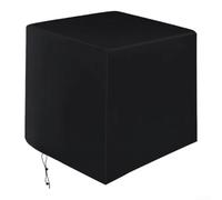 Cubierta para bomba de piscina de tela Oxford de 16.9 x 12.6 x 15.3 | Se adapta a Intex para Krystal Clear, bloquea los desechos de polvo, fácil de instalar, aspecto elegante negro