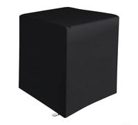 Cubierta para bomba de piscina resistente a la intemperie, 68 x 68 cm | Se adapta a Intex para Krystal Clear, tela Oxford 210D, resistente a los rayos UV, color negro, escudo contra el polvo y los