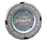 Cubierta para Botón de Arranque del Coche,Protector Decorativo para Perilla de Encendido - Cubierta de Botón Start Stop - para Coche SUV Autocaravana Camión Sedán Conducción Diaria