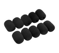 Cubierta para cabezal de micrófono, mini cubierta de esponja multifunción, filtro de micrófonos de espuma, tamaño mini, protector de cabeza de micrófonos que reduce el ruido para grabación de estudio
