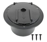 Cubierta para Cable De Alimentación De Vehículos Recreativos: Trampilla De Paso De Cable Eléctrico | Accesorio Organizador De Cables para RV, Cubierta De Entrada Resistente A La Intemperie Par