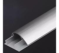 Cubierta para Cables de Suelo, Cubrecables Autoadhesivo Resistente, a la Intemperie, for Interiores y Exteriores (tamaño: 39,5 x 11,7 mm, Ancho Alto Largo)(39.5 * 11.7Mm)