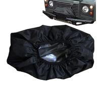 Cubierta para cabrestante de coche, cubierta protectora impermeable, accesorios con cubierta de lluvia - para exteriores y viajes | Oxford 420D, resistente a los rayos UV, a prueba de polvo, negro