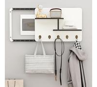 Cubierta para caja de contadores pared,Decoración para cubierta panel distribución oculta;Cubierta decorativa para pared;Elegante para con estantes y ganchos(Z,60x40cm/23.6x15.7in)